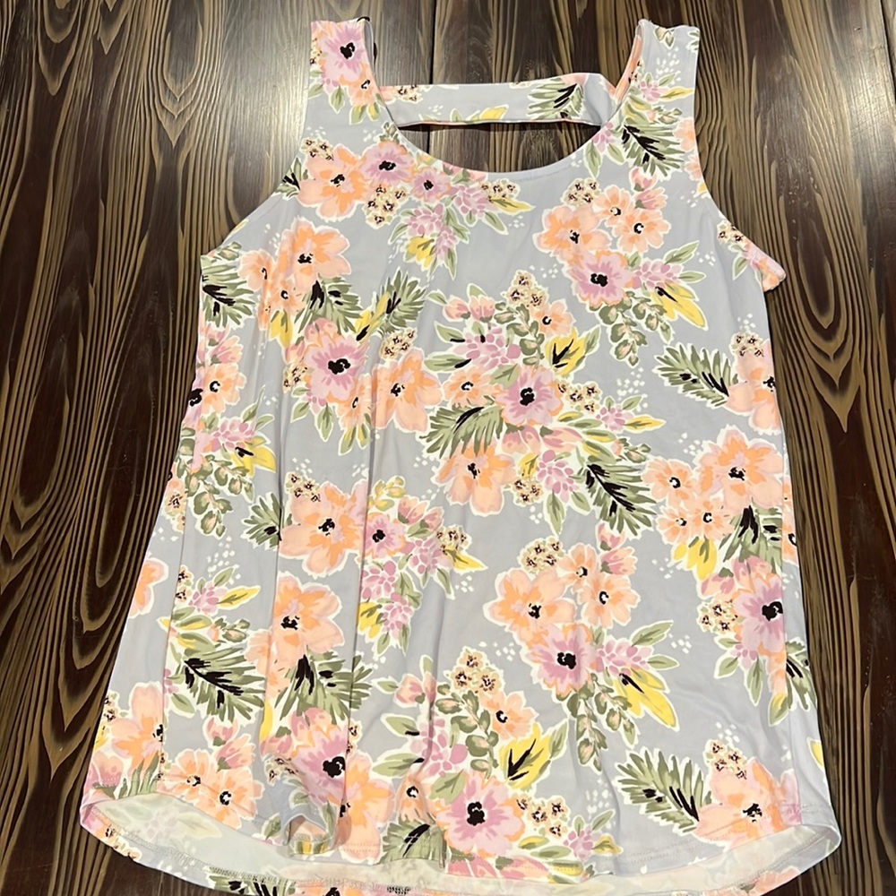 PS Kate lilac floral tank